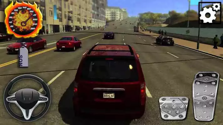 Play Grand Caravan Driving City