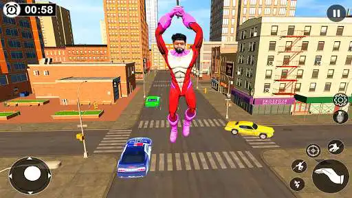 Play Grand City Mafia Crime - Super Rope Hero Game as an online game Grand City Mafia Crime - Super Rope Hero Game with UptoPlay
