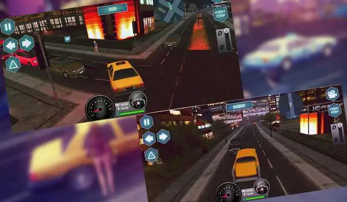 Play Grand City Taxi Simulator
