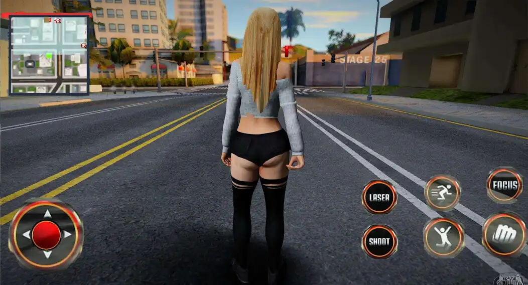 Play Grand gangster Crime city.thef as an online game Grand gangster Crime city.thef with UptoPlay