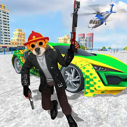 Play Grand Gangster Dog Rope Hero APK