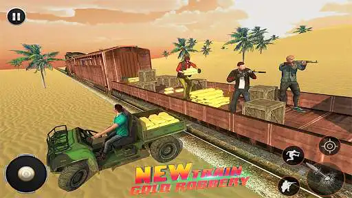Play Grand Gold Robbery Game: Train shooting Simulator  and enjoy Grand Gold Robbery Game: Train shooting Simulator with UptoPlay