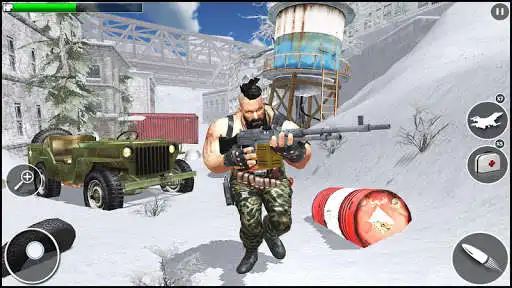 Play Grand Gunner Survival Fire : Free Shooting Games as an online game Grand Gunner Survival Fire : Free Shooting Games with UptoPlay