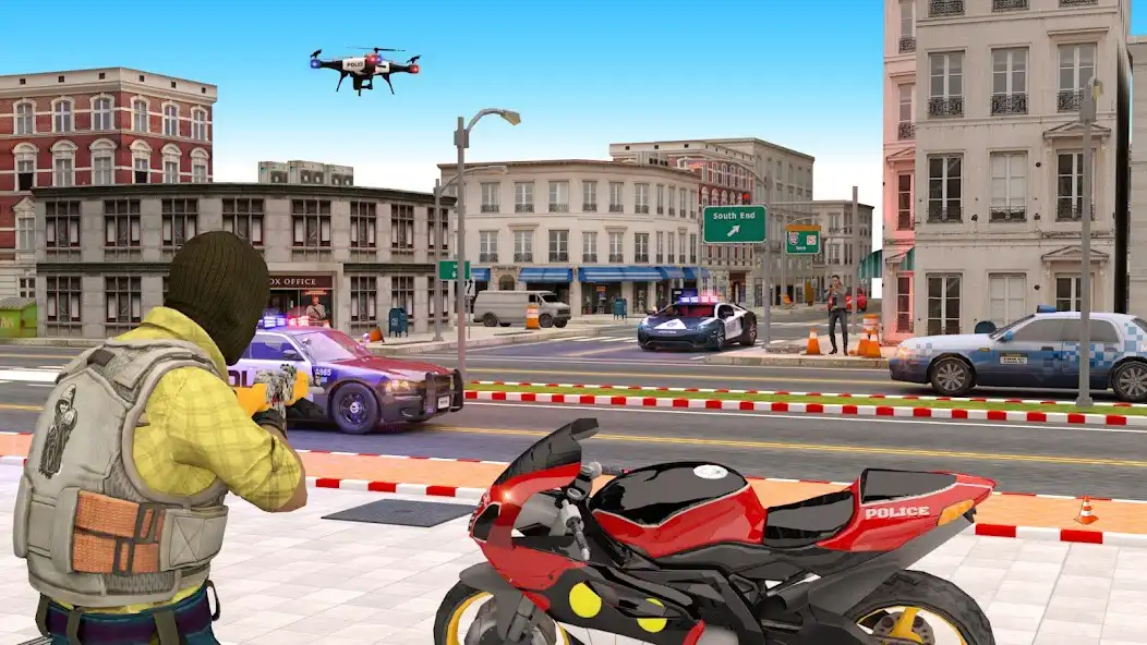 Play Grand Heist Crime City Shoot as an online game Grand Heist Crime City Shoot with UptoPlay