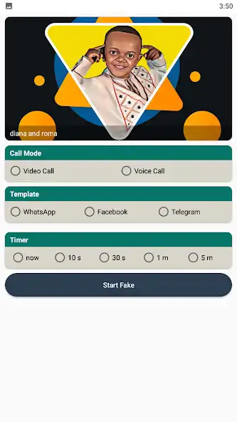 Play Grand M Fake Video Call as an online game Grand M Fake Video Call with UptoPlay