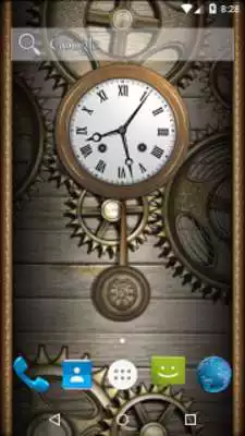 Play Grandpas clock + Live walpapers