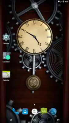 Play Grandpas clock + Live walpapers