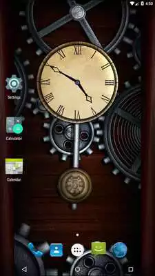 Play Grandpas clock + Live walpapers