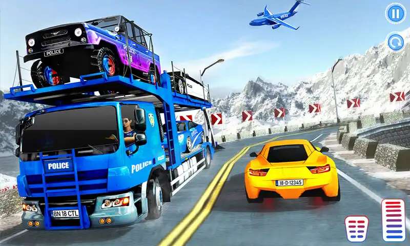 Play Grand Police Transport Truck  and enjoy Grand Police Transport Truck with UptoPlay