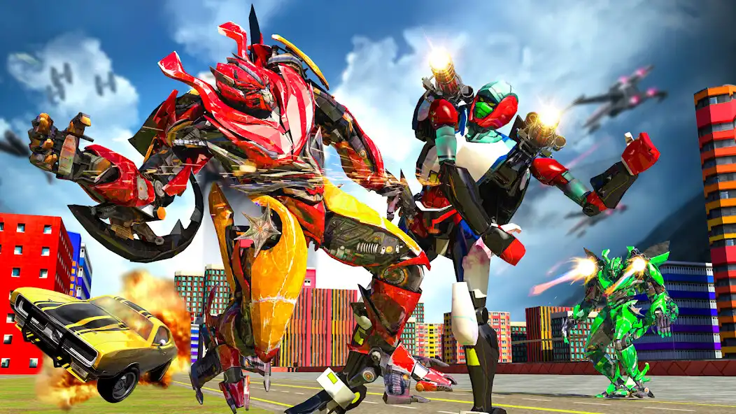 Play Grand Robot Car Transformation: Robot Car 3D Games  and enjoy Grand Robot Car Transformation: Robot Car 3D Games with UptoPlay