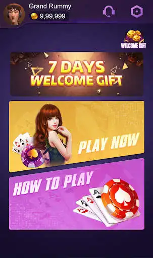 Play Grand Rummy  and enjoy Grand Rummy with UptoPlay