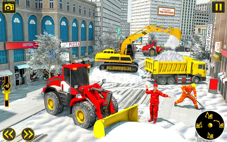 Play Grand Snow Excavator Simulator  and enjoy Grand Snow Excavator Simulator with UptoPlay