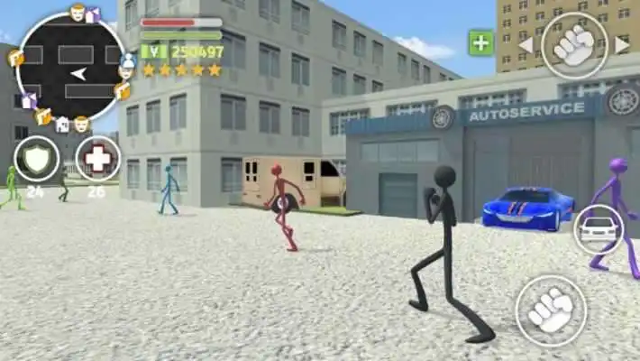 Play Grand Stickman Auto V