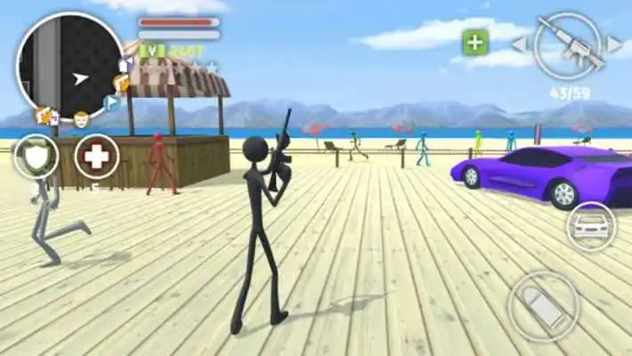 Play Grand Stickman Auto V