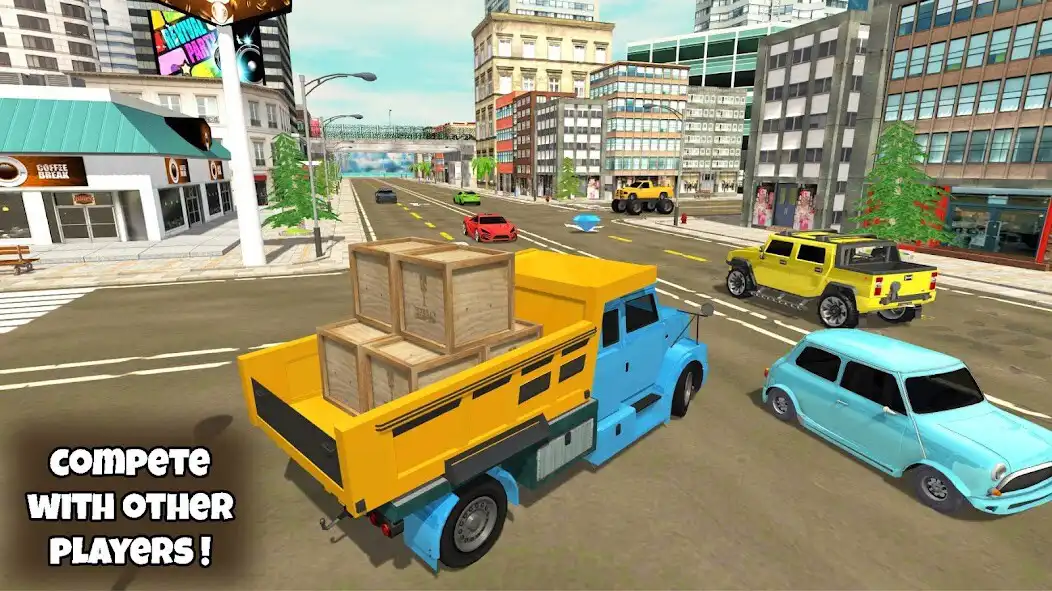 Play Grand Town Driver: Auto Racing as an online game Grand Town Driver: Auto Racing with UptoPlay