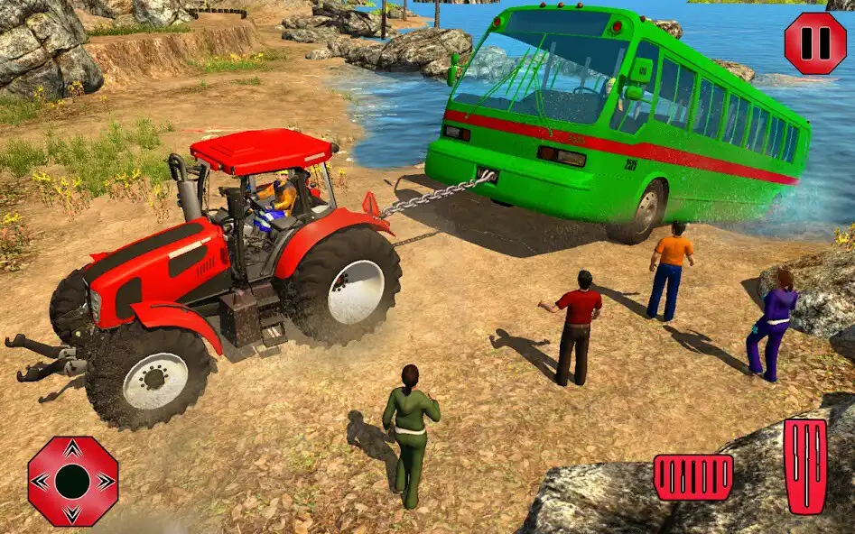 Play Grand Tractor Rescue Mission  and enjoy Grand Tractor Rescue Mission with UptoPlay