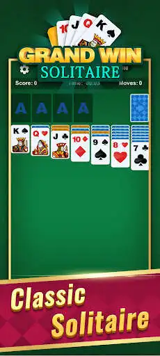 Play Grand Win Solitaire as an online game Grand Win Solitaire with UptoPlay