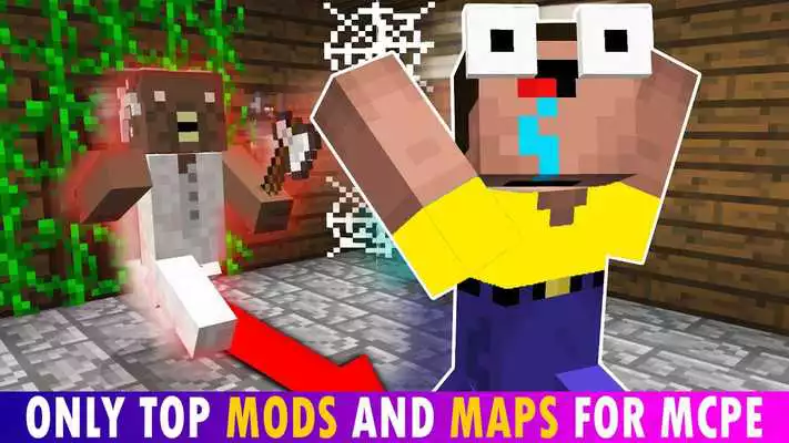 Play Granny Horror Map for MCPE