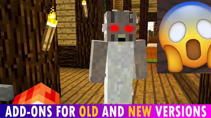 Play Granny Horror Map for MCPE