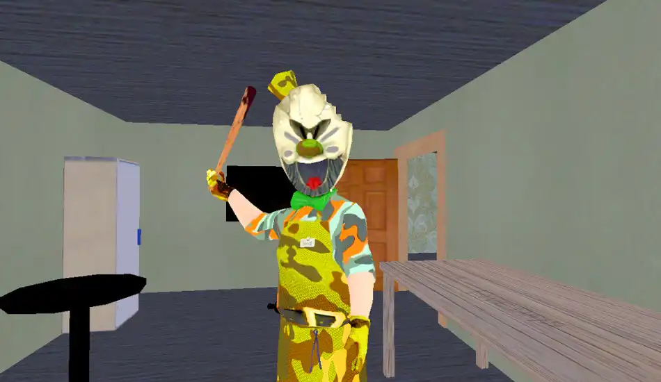 Play Granny Ice Scream Military: The scary Game Mod as an online game Granny Ice Scream Military: The scary Game Mod with UptoPlay