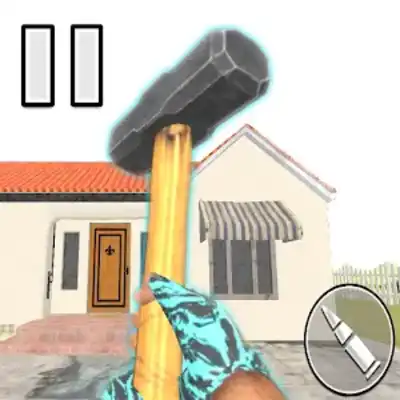 Play Granny Kick Neighbor: Fun Offline 3D Shooting Game 3.7 