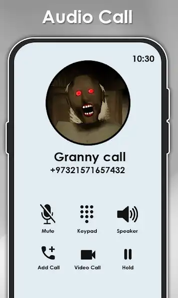 Play Granny Scary Video Call Prank as an online game Granny Scary Video Call Prank with UptoPlay