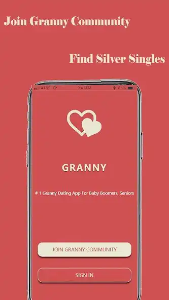 Play Granny - Senior Dating  Hookup For Silver Singles as an online game Granny - Senior Dating  Hookup For Silver Singles with UptoPlay