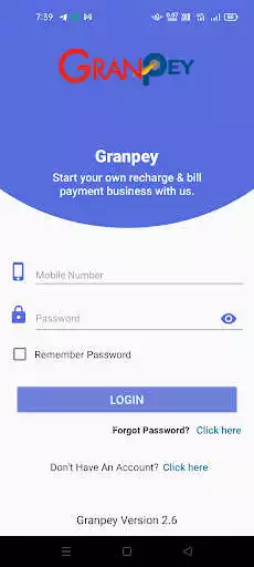 Play GranPey - Prepaid, Postpaid, DTH and Pan Card as an online game GranPey - Prepaid, Postpaid, DTH and Pan Card with UptoPlay