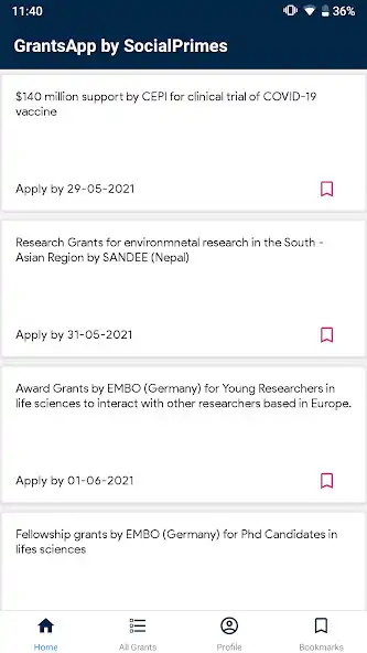Play GrantsApp - Get Funds For NGOs  and enjoy GrantsApp - Get Funds For NGOs with UptoPlay