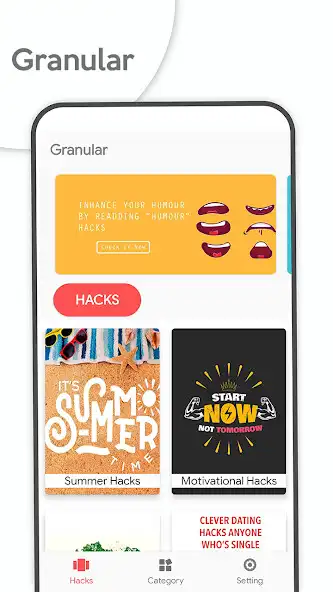 Play Granular: Life hacks app, Diy, ideas, Tips, 2020  and enjoy Granular: Life hacks app, Diy, ideas, Tips, 2020 with UptoPlay