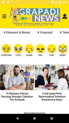 Play Grapadi News as an online game Grapadi News with UptoPlay