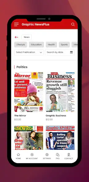 Play Graphic NewsPlus App as an online game Graphic NewsPlus App with UptoPlay