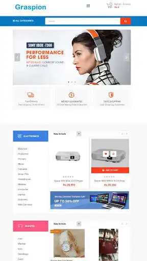 Play Graspion  ( Ecommerce Marketplace ) as an online game Graspion  ( Ecommerce Marketplace ) with UptoPlay