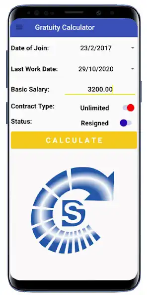 Play Gratuity Calculator UAE as an online game Gratuity Calculator UAE with UptoPlay