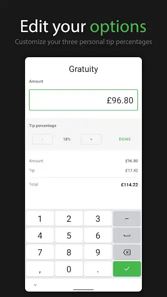 Play Gratuity - Tip Calculator as an online game Gratuity - Tip Calculator with UptoPlay