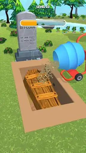 Play Graveyard Guy 3D as an online game Graveyard Guy 3D with UptoPlay