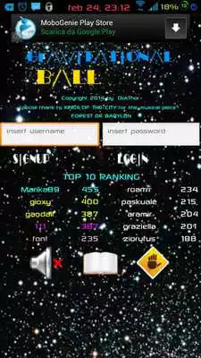 Play GRAVITATIONAL BALL