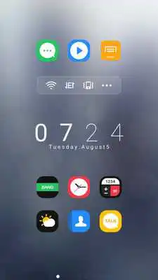 Play Gravity LINE Launcher theme