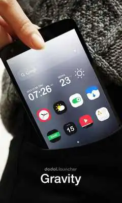 Play Gravity LINE Launcher theme