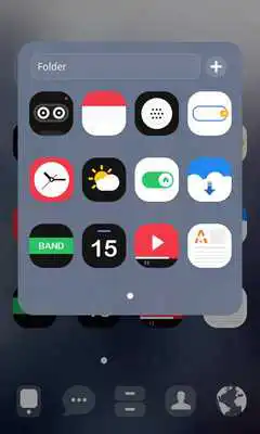 Play Gravity LINE Launcher theme
