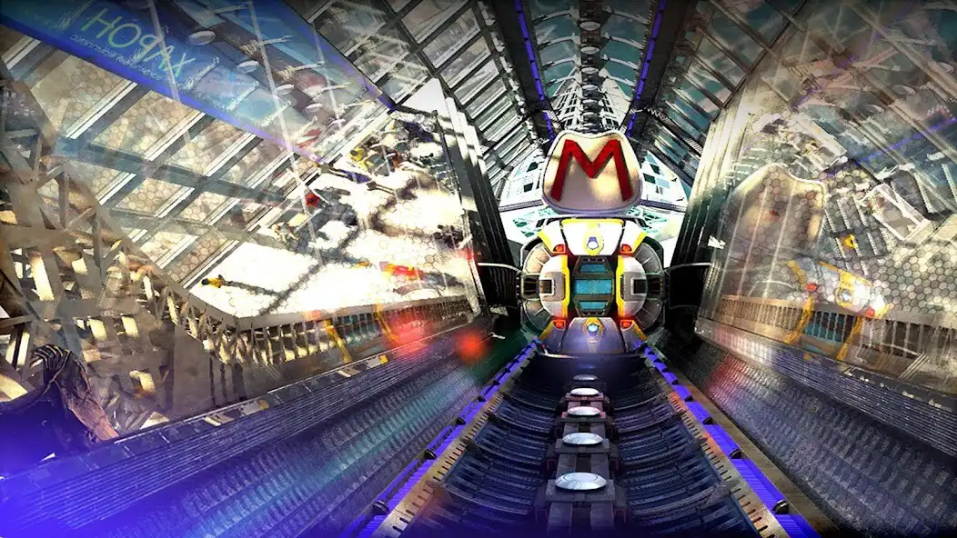 Play Gravity Train VR as an online game Gravity Train VR with UptoPlay