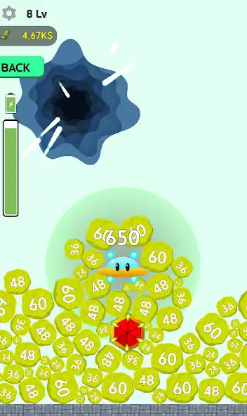 Play Gravity UFO as an online game Gravity UFO with UptoPlay