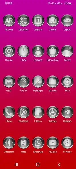 Play Gray Pixl Glass Icon Pack as an online game Gray Pixl Glass Icon Pack with UptoPlay
