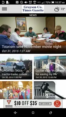 Play Grayson County News Gazette