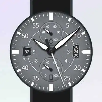 Play Gray Space Watch Face Play Gray Space Watch Face