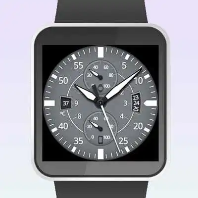 Play Gray Space Watch Face Play Gray Space Watch Face