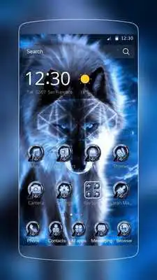 Play Gray Wolf Wallpaper Theme Play Gray Wolf Wallpaper Theme