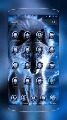 Play Gray Wolf Wallpaper Theme Play Gray Wolf Wallpaper Theme