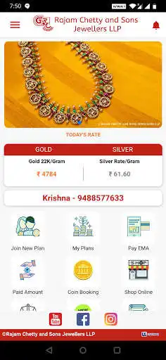 Play GRCJ - G Rajam Chetty Jewellers  and enjoy GRCJ - G Rajam Chetty Jewellers with UptoPlay