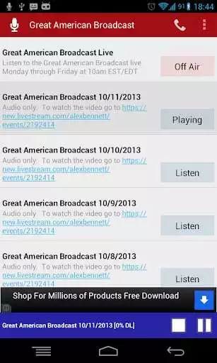 Play Great American Broadcast
